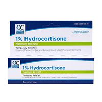 Quality Choice 1% Hydrocortisone Cream Maximum Strength 1 Oz (Compare to CORTAID Max Strength) (Pack of 1)