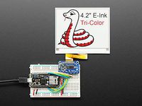 Adafruit 4224 eInk Breakout Friend with 32KB SRAM
