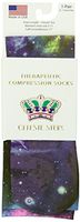 Celeste Stein Therapeutic Compression Socks, Multi Planets, 8-15 mmHg, Mild