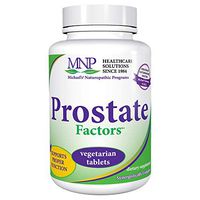 Michael's Naturopathic Programs Prostate Factors - 60 Vegetarian Tablets - Contains Essential Nutrients for Prostate Function, Ideal for Men Over 40 Years of Age - Kosher - 15 Servings
