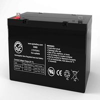 Pride Mobility Jazzy 614HD 12V 55Ah Wheelchair Battery - This is an AJC Brand Replacement