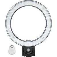 Diva Ring Light Nebula 18" LED Ring Light with DVE Bluetooth Shutter/Clicker for Smartphones and Tablets (White Clicker)