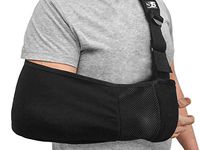 Ergonomic Arm Sling Medical Support Strap for Men and Women. Comfortable Immobilizer with Adjustable Slings for Shoulder, Arm, Elbow, Rotator Cuff Pain. Fits Left, Right Arms. Fractures, Dislocation