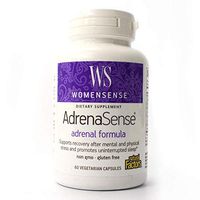 Bundle - 2 Items: 1 Bottle of AdrenaSense by Natural Factors - 60 Capsules and 1 VDC Pill Box