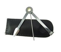 yueton Pack of 2 New Pocket or Pouch 3in1 Stainless Steel Catlinite Cleaner Cleaning Tool Reamers Tamper