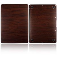 Skinomi Dark Wood Full Body Skin Compatible with Apple MacBook Air 13 in. (2010-2012)(Full Coverage) TechSkin Anti-Bubble Film