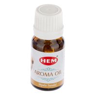 Hem Incense Aroma Oil 10 ML Mystic Amber Jasmine Musk Orange Rose Sandal Choose Scent and Quantity. (Set of 3, Mystic Sandal)
