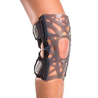 DonJoy Performance WEBTECH Knee Support Brace with Compression Undersleeve: Black, Large