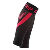 CEP Women’s Reflective Compression Calf Sleeves NightTech (Black/Pink) IV