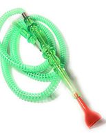 ezBaba Washable Lounge Style Hookah Hose Green with Bonus 6 Mouth Tips & a Grommet