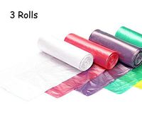 Colorful Garbage Bags Recycling Kitchen Trash Bags Dog Waste Bags Disposable Garbage Bags Recycable Biodagradable Bags Garbage Pretty Garbage Bags Large Black Trash Bags 22 Gallon (3rolls pink)