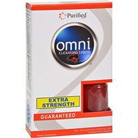 PURIFIED OMNI CLEANSING Liquid Fruit Punch Flavor 1 FL OZ, 4 Capsules