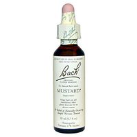 Bach, Original Flower Remedies, Mustard, 0.7 fl oz (20 ml) - 2pc