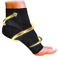 CARDEON Plantar Fasciitis Compression sleeves - Better than Night Splint Socks, Shoe, Insoles, Inserts & Orthotics for Foot, Ankle Pain Relief