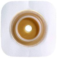Natura® Stomahesive® Skin Barrier, Flexible Pre-Cut 5" x 5" Wafer, Tan, 1-1/2" Stoma, 2-1/4" Flange