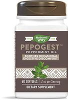 Nature's Way Pepogest Peppermint Oil -- 60 Softgels x 2