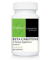 Davinci Labs - Beta Carotene 25000 IU 180 caps