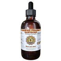 Hawthorn Tincture, Hawthorn (Crataegus Laevigata) Leaf and Flower Powder Liquid Extract 2 oz