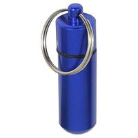 HTS 261C0-BL Small Aluminum Pill Container (Blue)