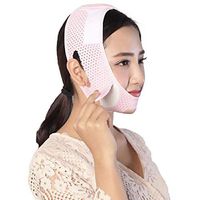 TTZ V Face Lifting Slimming V Face Mask Full Coverage Bandage Reduce Facial Double Chin Care Weight Loss Beauty Belt Breathable