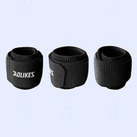 Extra Large Hand Wrist Support Wristband Protector Wrap Brace Gym Sports Fitness Guard (Color : Black)