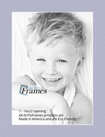 16x22 Lilac / Lavender Mist Custom Mat for Picture Frame with 12x18 opening size (Mat Only, Frame NOT Included)