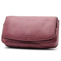 Mr. Brog Sheep Napa Leather Tobacco Pipe Combo Pouch with Rubber Lining to Preserve Freshness