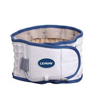 AISHI Decompression Back Belt - Back Brace Back Pain Relief and Lower Lumbar Support - White, Size S (25" - 36")