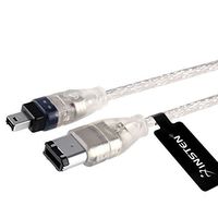 Durpower 10FT Firewire iLink 6-4 Pin DV Video Cable/Cord/Lead For Sony DCR-TRV330 DCR-TRV20/e