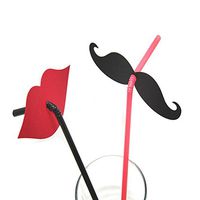 George Jimmy 20 PCS Creative Design Party Supplies Bar Accessoires Drinking Straw