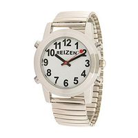 Reizen Talking Watch - White Face - Expansion Band - English