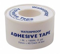 Adhesive Tape, White, 1 In. W, 5 yd. L