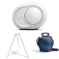 Devialet Phantom Reactor 900 Watts - 98 dB Bundle with Devialet Legs in White and Devialet Cocoon Case in Blue (3 Items)