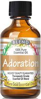 Pure Gold Adoration Blend Essential Oil, 100% Natural & Undiluted, 60ml