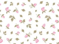 10ct Pink Cottage Rose Flowers on White Tissue Paper for Gift Wrapping 15"x20" Sheets nfLG -127