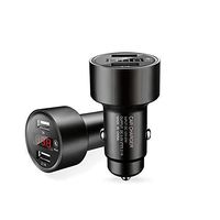 LFJNET Electronics Classic Car GPS Tracker Locator Real Time Tracking Device Dual USB Car Charger Voltmeter Black