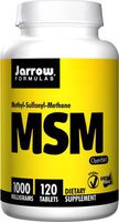 Jarrow MSM Sulfur 1000 mg, 120 tabs (Multi-Pack)