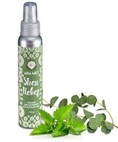Aira Mist Stress Relief Organic Room Spray - Essential Oil Spray with Therapeutic Essential Oils of Eucalyptus & Peppermint - Living Room Spray Free of Alcohol & Parabens - 4 Ounces