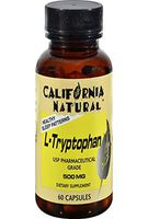 California Natural L-Tryptophan 500 Mg Capsules, 60 Count