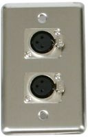 Elite Core OSP D-2-XLR Duplex Wall Plates with 2-XLR