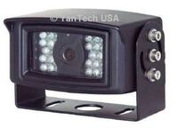 HQ CCD High Resolution 700TVL Surface Mount Rear View Backup Camera with 120 Degree Wide Angle View, Night Vision 28 IR LEDs, Reverse Image, Heavy Duty with 4-Pin Connector. by YanTech USA