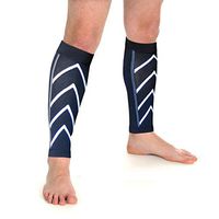 Meister Graduated 20-25mmHg Compression Running Leg Sleeves,Shin Splints