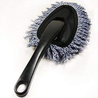 XNNSH Generic Multi-Functional Car Duster Cleaning Dirt Dust Clean Brush Dusting Tool Mop Gray car Cleaning Products
