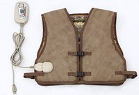 MediCrystal Far Infrared PEMF Photon Vest - Natural Amethyst + Tourmaline + Jade - FIR Heating 86-158°F - Ion -Red Light 660Nm - 10Hz Bio Magnetic Pulsed Therapy - Jewelry Gems - FDA Reg Manufacturer