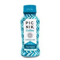 Picnik Grass-Fed Butter Coffee - Made with MCT Oil/Grass-Fed Butter & Whey/Fair Trade Organic Coffee - Cappuccino, 10 Fluid Ounces (Pack of 6)