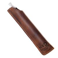 Hide & Drink, Leather Vape Pen Sleeve/Holder/Cover/Protector/Vaper/Electronic Cigarette, Handmade Includes 101 Year Warranty :: Bourbon Brown