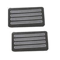 YaToy Silicone Gel Non Slip Thin Heel Strips Affixed Self adhesive Heel Grips Back Liner 5 Pack Clear