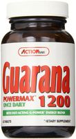 Action Labs Guarana 1200 Powermax , 60 Count