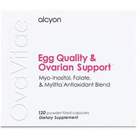 OvaVitae Fertility Supplement: Pure Myo-Inositol and Natural Folate to Improve Egg Quality, Support Ovulation and Regulate Cycles - Conceive Naturally (120 vegetarian capsules - pills)