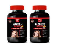 Energy Pills for Women Weight Loss - Women Desire Pills - Premium Complex - Horny Goat Weed Dietary Supplement - 2 Bottles 120 Capsules